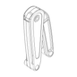 חלק חילוף THULE — LidLifter ML 120 XT gray-housi