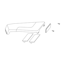 חלק חילוף THULE — בקלית פנס צד שמאל 932 / 931