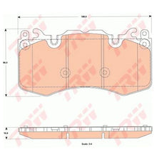 Load image into Gallery viewer, צלחות בלם TRW ללנדרובר RANGE-ROVER 2011-2023