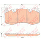 צלחות בלם TRW ללנדרובר RANGE-ROVER 2011-2023