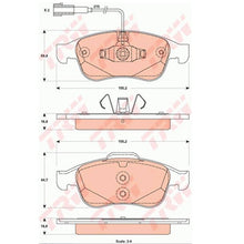 Load image into Gallery viewer, צלחות בלם TRW לאלפא רומיאו GIULIETTA 2010-2026