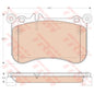 צלחות בלם TRW למרצדס E-CLASS / מרצדס E200 2009-2026