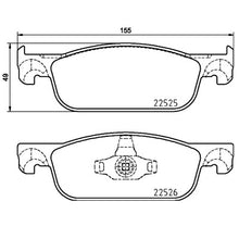 Load image into Gallery viewer, צלחות בלם TRW לרנו CLIO / דאצ'יה SANDERO 2013-2026