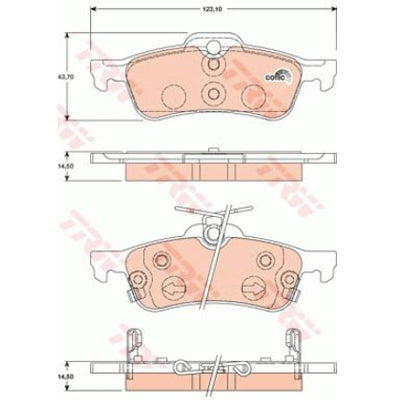צלחות בלם TRW לטויוטה YARIS / הונדה CIVIC 2005-2026