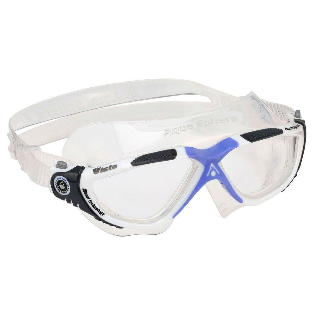 מסיכת שחייה Aqua Sphere דגם Vista לשחייה וצלילה שטחית תוצרת איטליה Aqua Sphere®