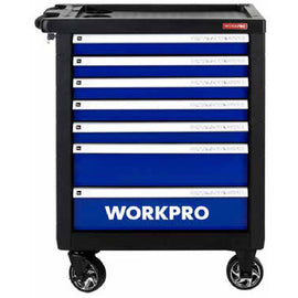 עגלת מוסך מאובזרת 255 חלקים - מגשי EVA WORKPRO