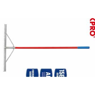 מגרפת אלומיניום 1580 מ"מ ידית WORKPRO