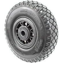 Load image into Gallery viewer, גלגל בלון מוקצף 26 ס״מ Tuff-Tire כולל סט תותבים לצירים 13/16/20/25 מ״מ כושר העמסה 68 ק״ג דגם WZ1-26TT-PB תוצרת Wheeleez