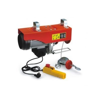 כננת הרמה חשמלית 220 וולט 250/500 ק"ג 18 מטר כבל ROHER TOOLS