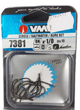 קרס סירקל 10 יחידות מידה 1/0 SALTWATER SURE
