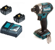 טען תמונה למציג הגלריה, מברגת אימפקט 18V Makita BL עם מהירויות עבודה XDT14P2 / DTD154P2