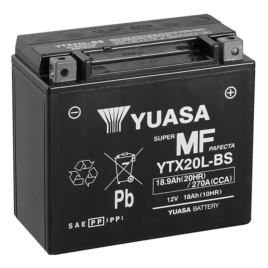מצבר יואסה YTX20L-BS – פלוס ימין