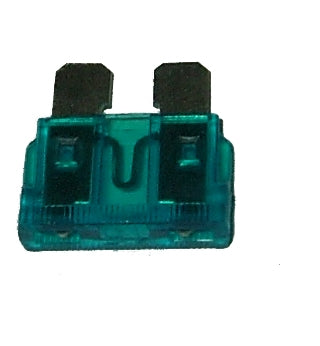 נתיך מיני 15A כחול ZEEMAN - 100 יח' באריזה