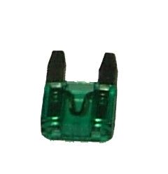 נתיך מיני 30A ירוק ZEEMAN - 100 יח' באריזה